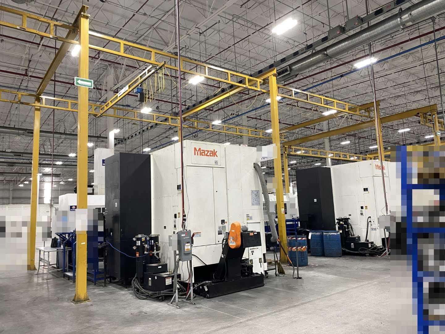 Spanco Freestanding Workstation Bridge 1000 Lbs. Max Capacity 20' x 36' x 17' TS w/ Vicinay ABK501-504D 1/2Ton Hoist. 460V, 3-Phase, 3/4 HP