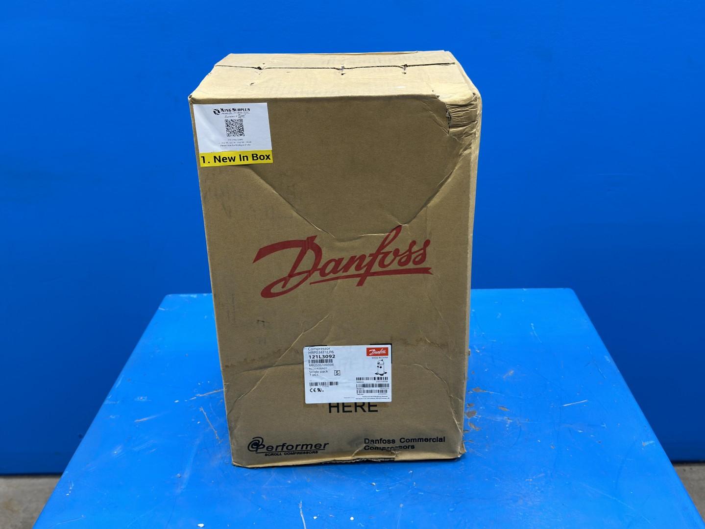 Danfoss Scroll Compressor 2.8 Ton 34,000 BTU HRP034T1LP6 208-230V 1 Phase R22 R407C