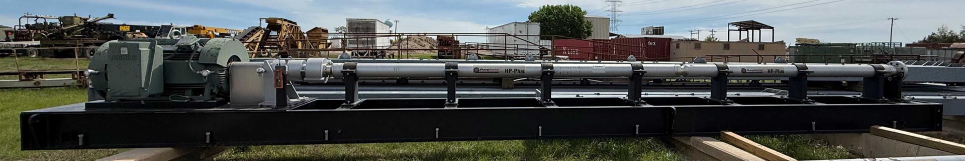 2020, 42 Stage Horizontal High Pressure Multi-Stage Pump DXP Pumpworks HP-Plus HP 675-9000   w/ 500 HP Toshiba Motor 460V 541 Amps