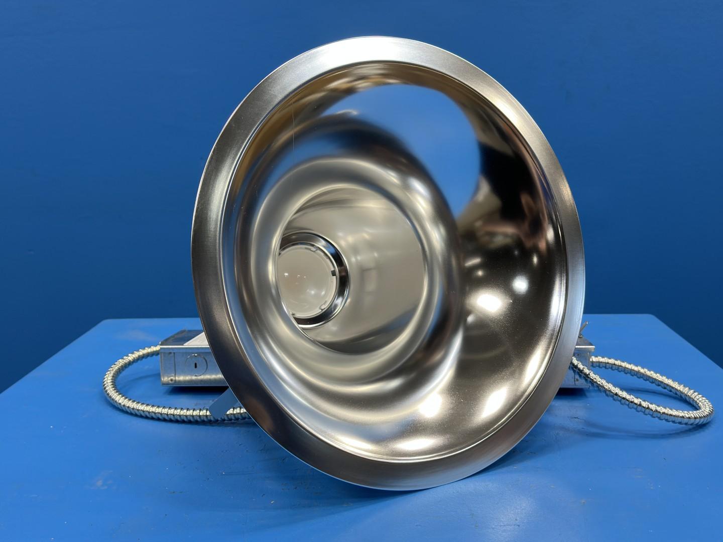 GE Lumination LRC12RBD30WDSDCLMR840VQ 12" Recessed LED Downlight, 347V, 33W, 4000K, with RC12WSDCLMR Trim