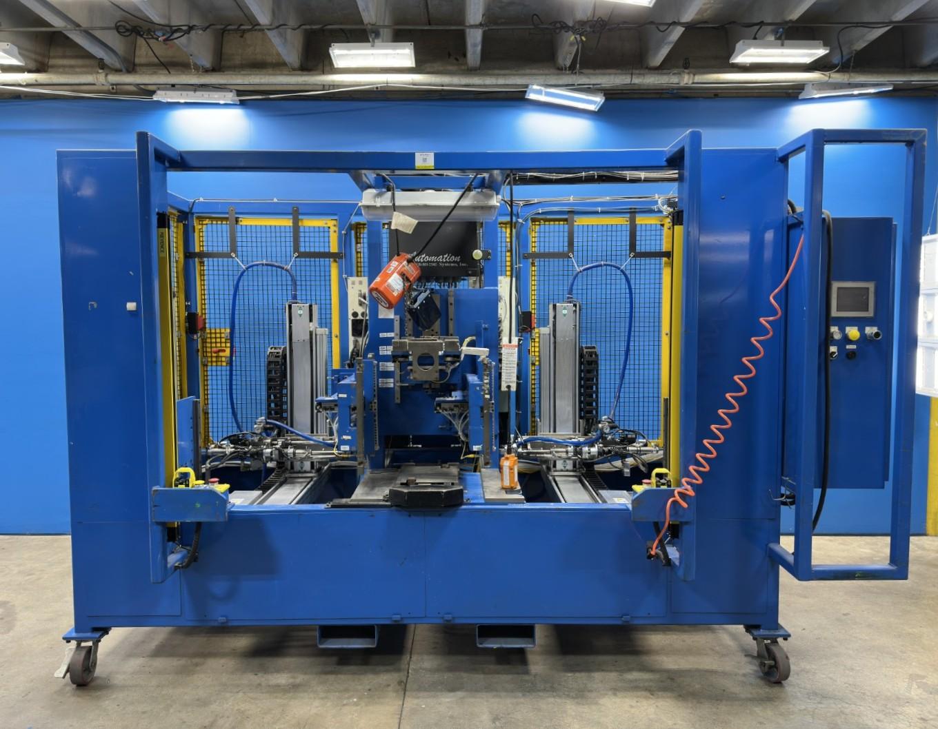 Robotic Screw Driving Cell – Nitto Seiko SR565 Nitoman Dual-Station, RC5500 Controller, SD550 Driver, Keyence SL-V Light Curtain, Automated Fastening System