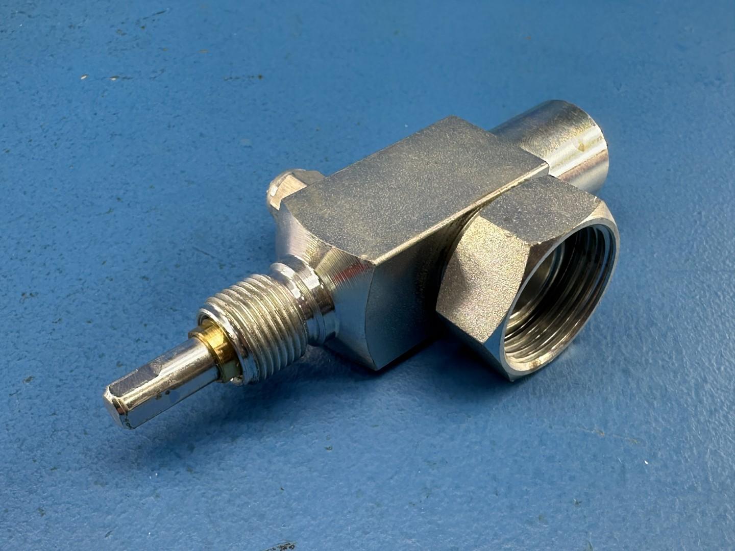 HVAC Refrigeration Service Valve Rotolock 1-1/4-12 x 1 Sweat Horizontal