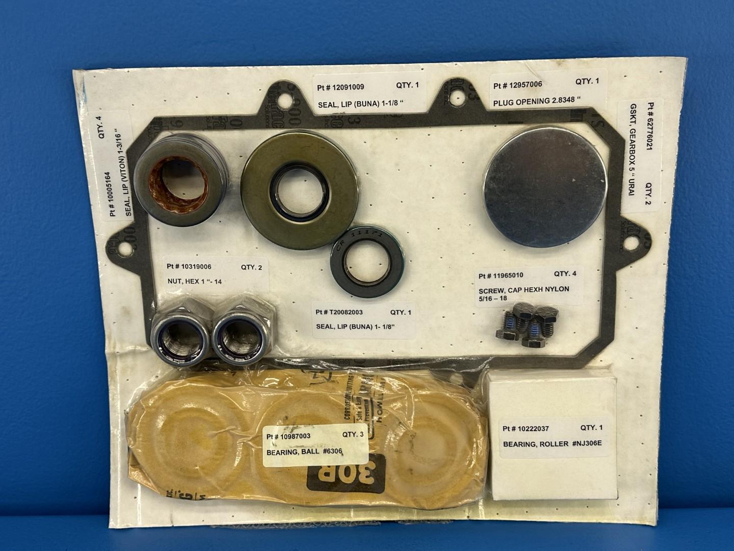 Roots 651120RK 5 in Universal RAI (URAI) Blower Repair Kit without Gears, for 53/56/59 URAI
