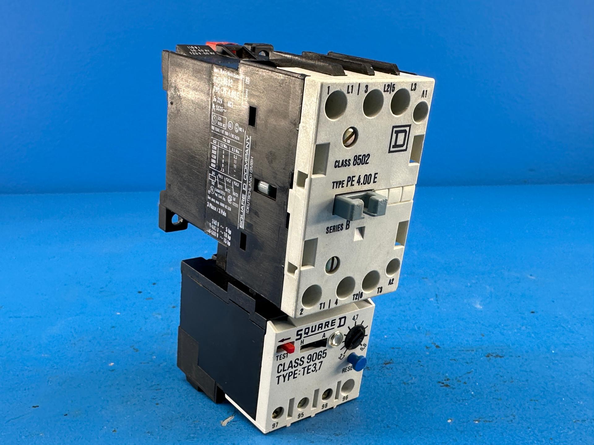 Square D Class 8502 Type PE 4.00 E Contactor