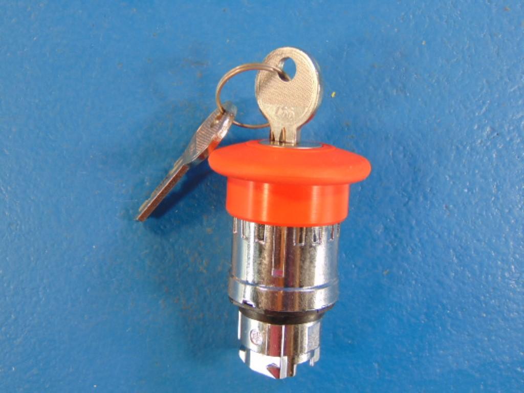 Schneider Electric ZB4BS944 Push Button - Key Release E-stop ZB4 BS944