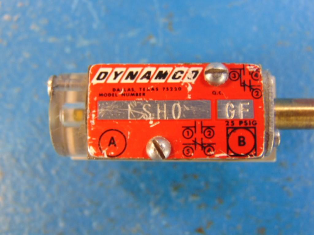 Dynamco LSH-GF LSHO-GF PNEUMATIC CONTROL VALVE