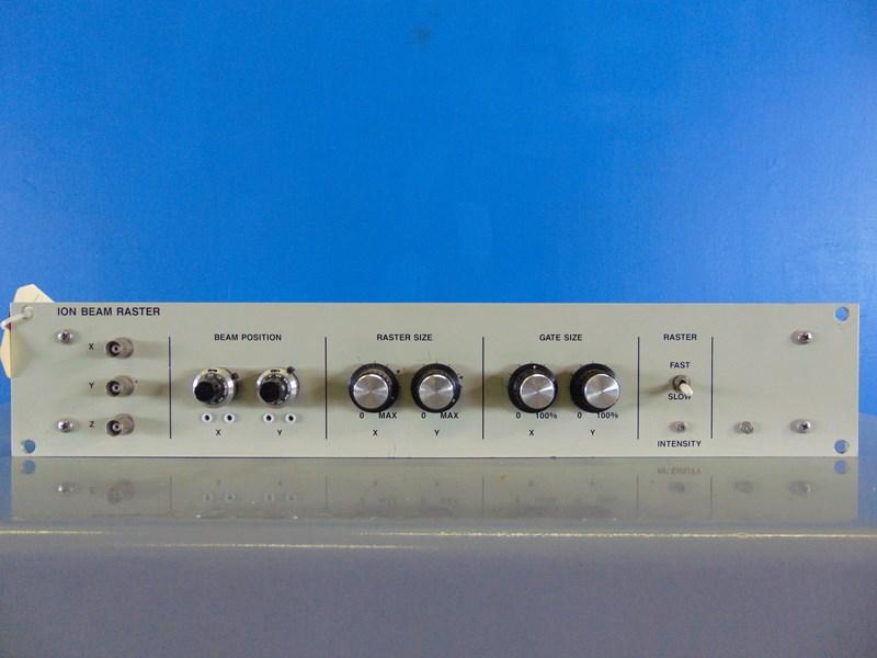 3M Ion Beam Raster / Gate Controller, Pulse Gating + Beam Deflection, Rack Mount, Untested