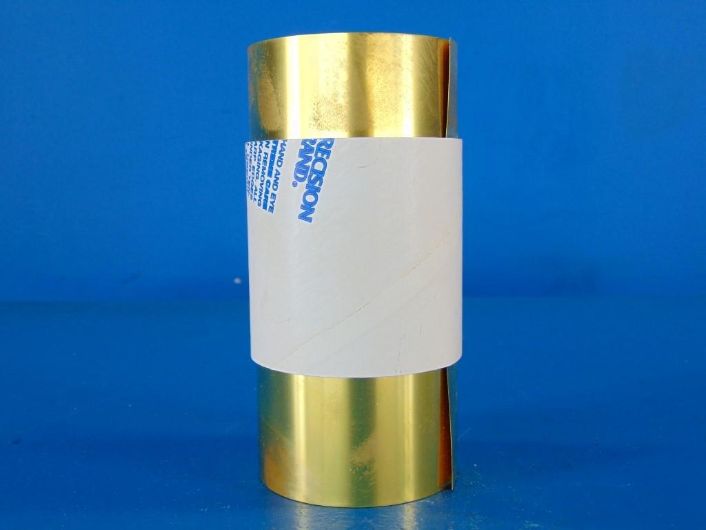 Precision Brand 17415 .010 Brass Shim Stock 6" X 100" .010 6" X 100" Roll NIB