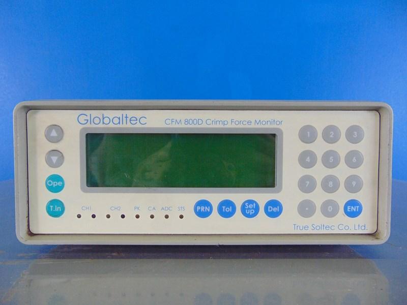 Globaltec 800D CRIMP FORCE MONITOR P/N 600-000297 CFM