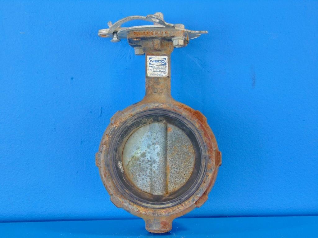 Nibco WD2000 3 1/2" Wafer Style Butterfly Valve 200 PSI