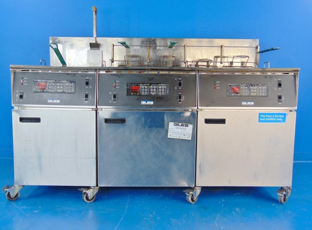 Giles EOF-24 Electric Deep Fryer 480V No Filtration System