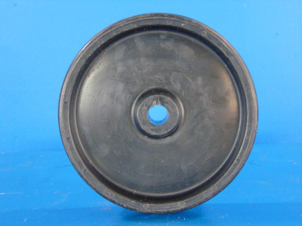 Hard Plastic Caster Wheels 8"x 3/4"axle no bearings
