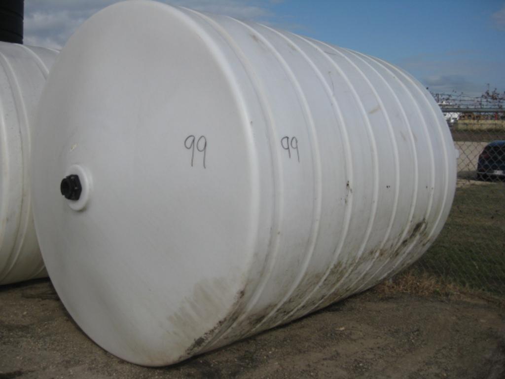 Enduraplas THC03000 3000 Gallon Cone Bottom Tank - Model -WH - No Stand - Industrial Liquid Storage