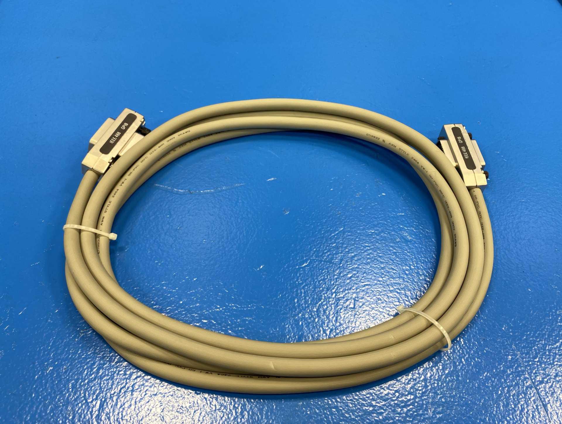GPIB Cable 4 Meter IEEE-488 HP-IB Instron 144-1-99 28AWG Daisy Chain Male Female