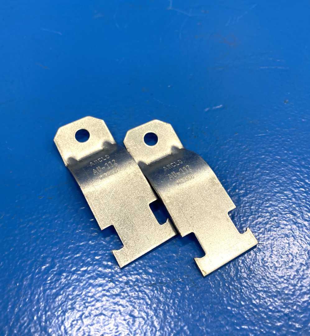 ANCLO AU 112 1-1/2" (38mm) Galvanized Steel Unicanal Strut Pipe Clamp