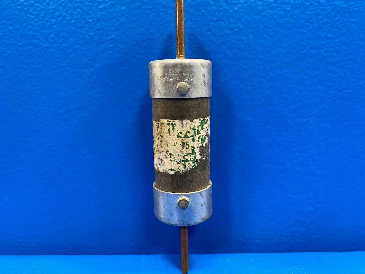 125 Amp Class H/K5 One-Time Fuse 250V Bussmann NON-125