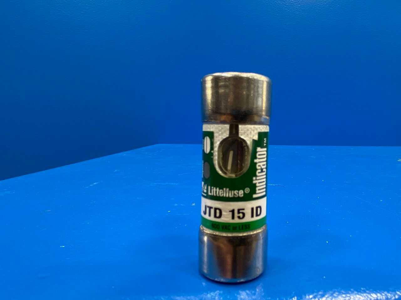 15 Amp Class J Time Delay Fuse 600V Littelfuse POWR-GARD JTD-15-ID