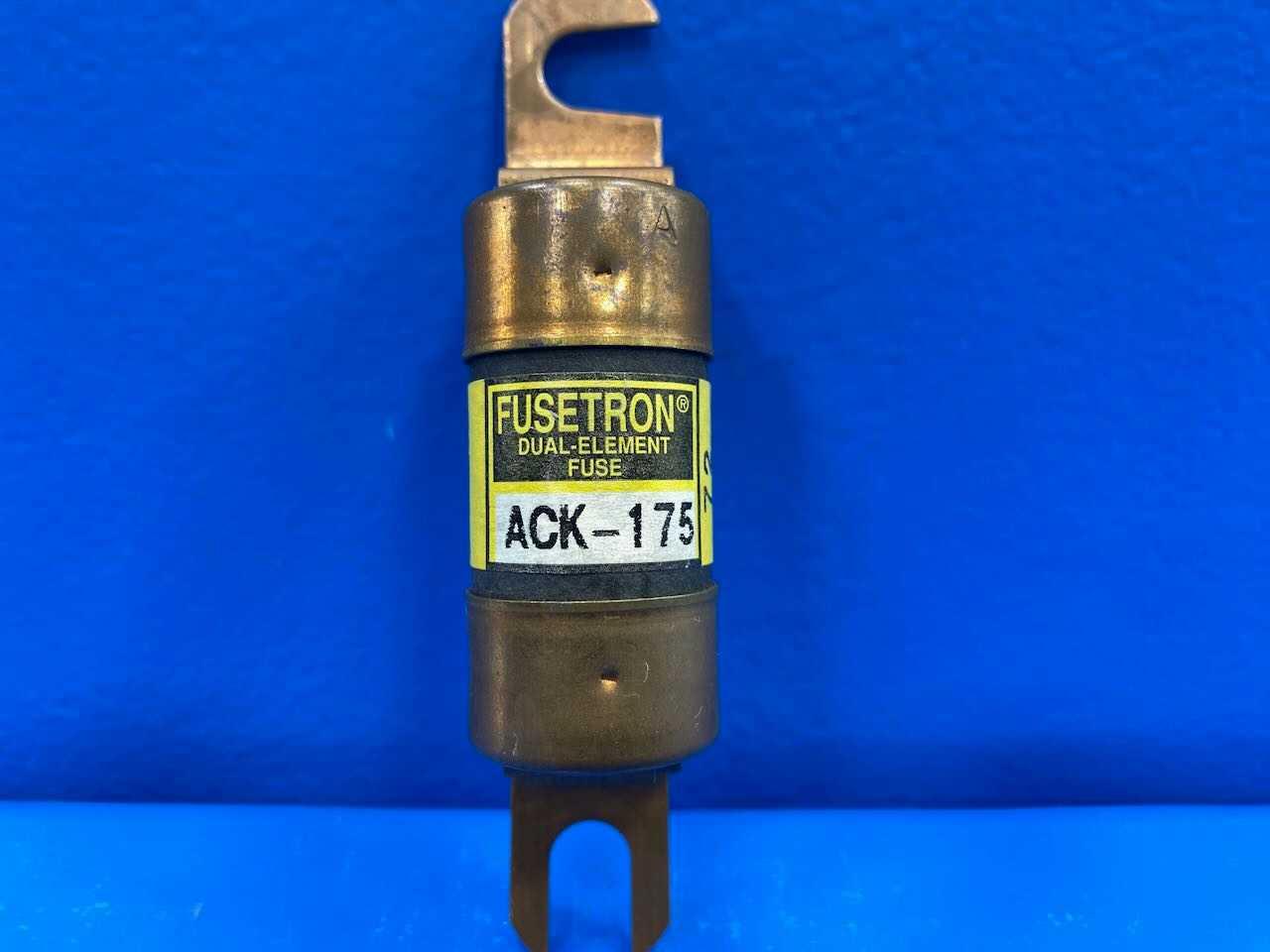 175 Amp Dual-Element Fuse Bussmann Fusetron ACK-175