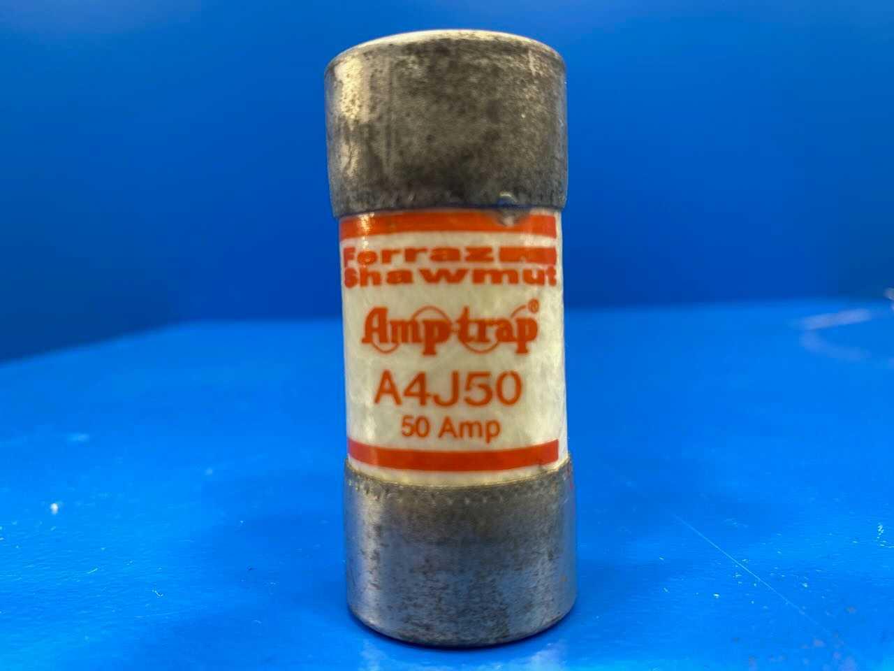 50 Amp Class J Fast-Acting Fuse 600V Mersen Amp-Trap A4J-50