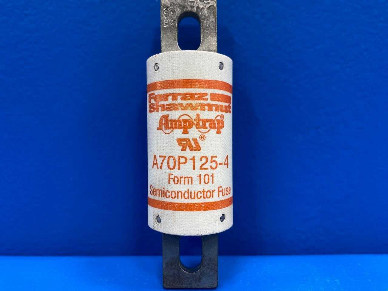 125 Amp Semiconductor Fuse 700V Mersen Form 101 A70P-125-4