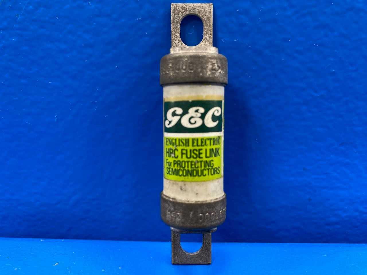 25 Amp Semiconductor Fuse 660V GEC GSGB-25