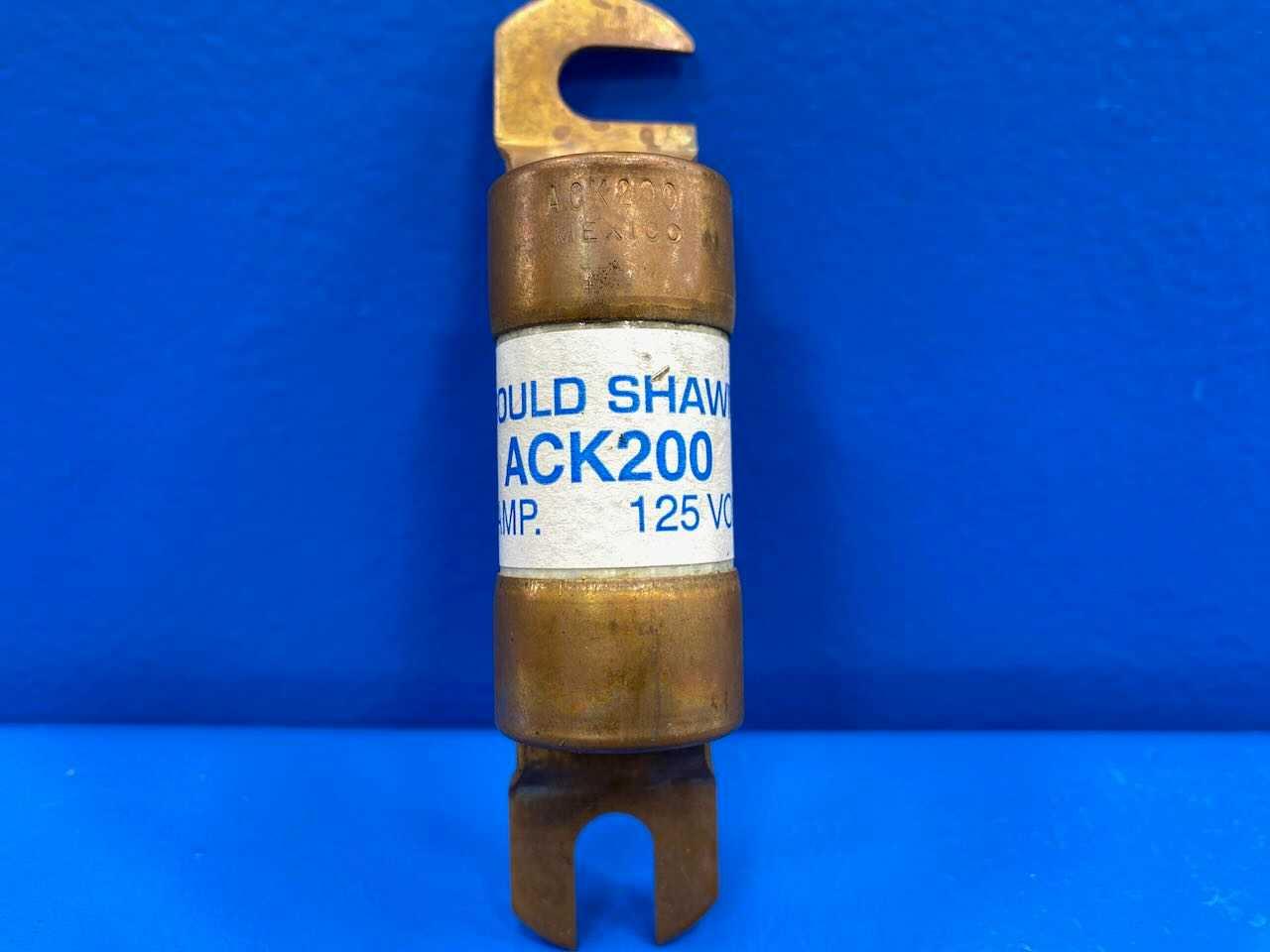 200 Amp Dual-Element Fuse Mersen ACK-200 (Fusetron equivalent)