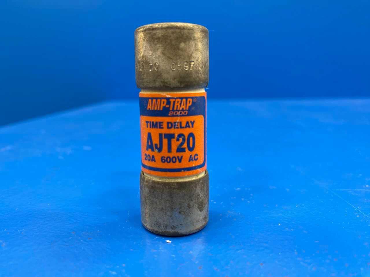 20 Amp Class J Time Delay Fuse 600V Mersen Amp-Trap 2000 AJT-20