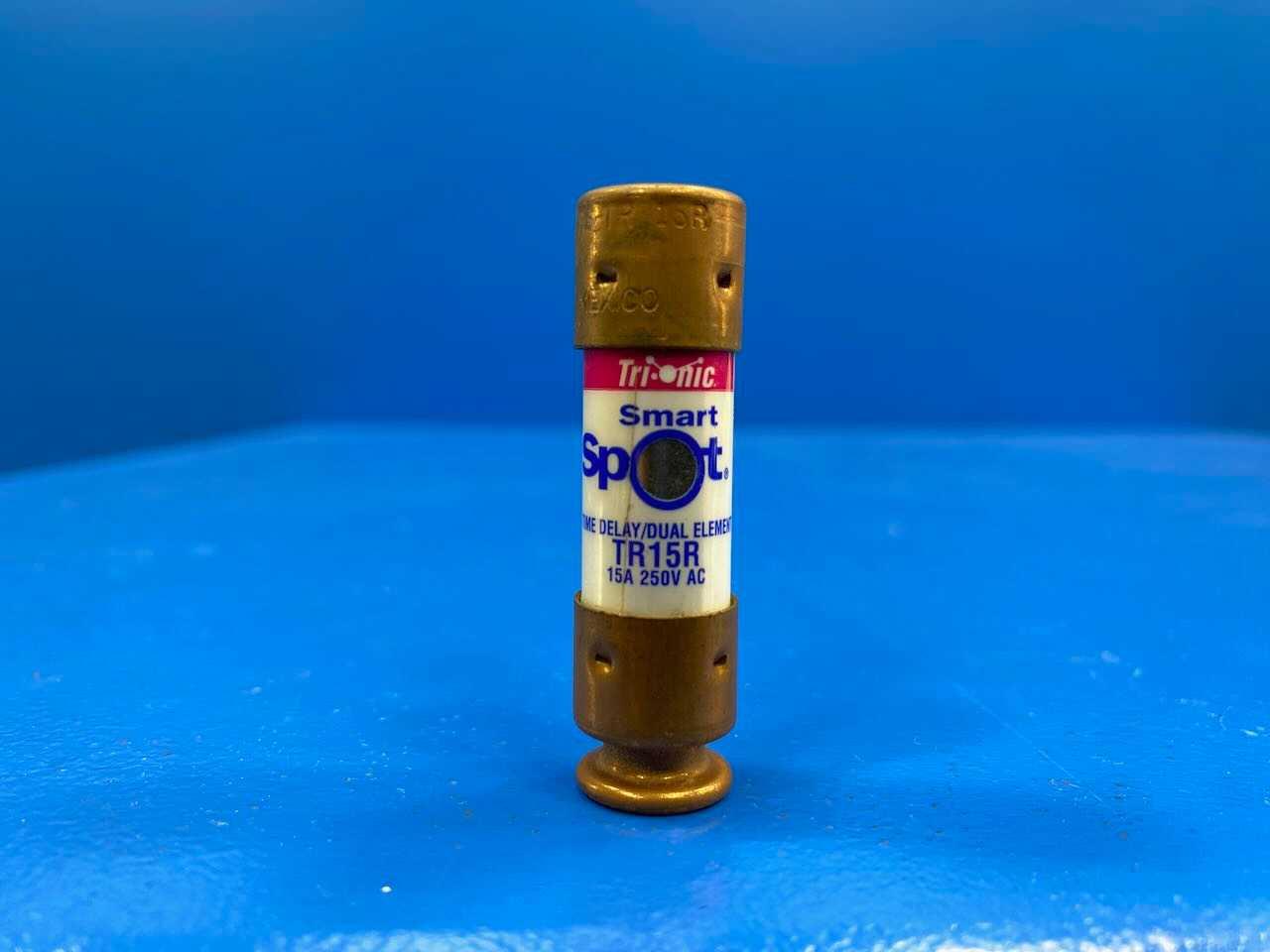 15 Amp Class RK5 Time Delay Fuse 250V Mersen Tri-Onic TR-15R