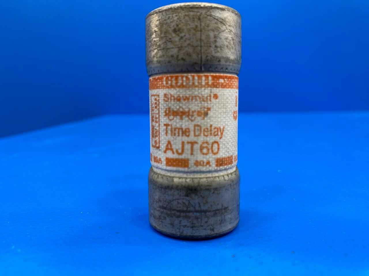 60 Amp Class J Time Delay Fuse 600V Mersen Amp-Trap 2000 AJT-60