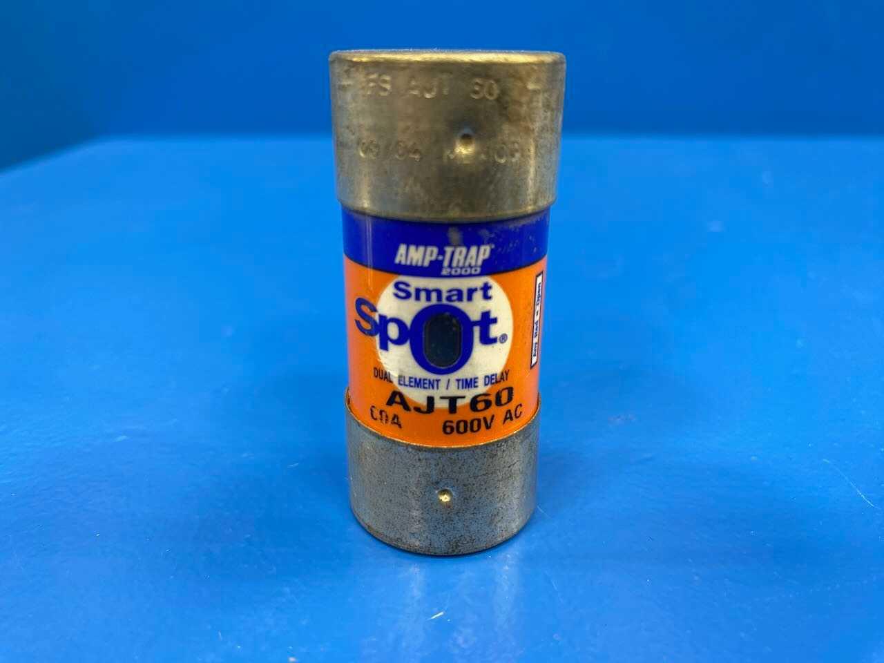 60 Amp Class J Time Delay Fuse 600V Mersen Amp-Trap 2000 AJT-60