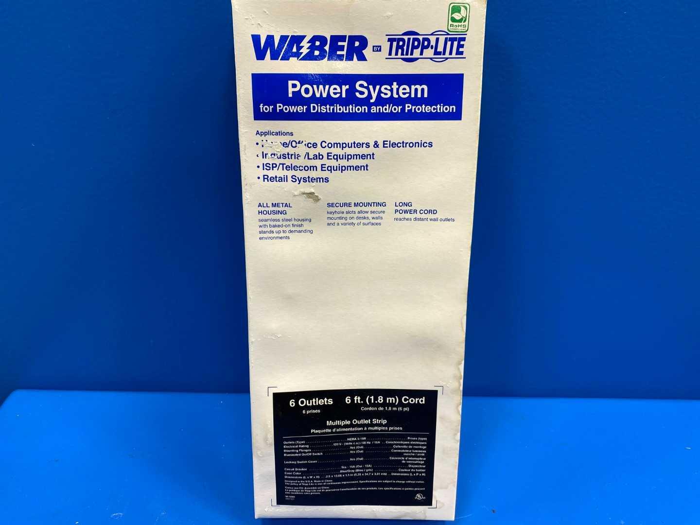 Waber/Tripp-Lite UL24CB-15 Waber by Tripp-Lite Power System 6 outlets