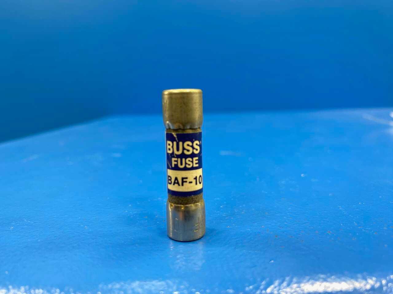 10 Amp Class CC Fast-Acting Fuse 250V Bussmann BAF-10