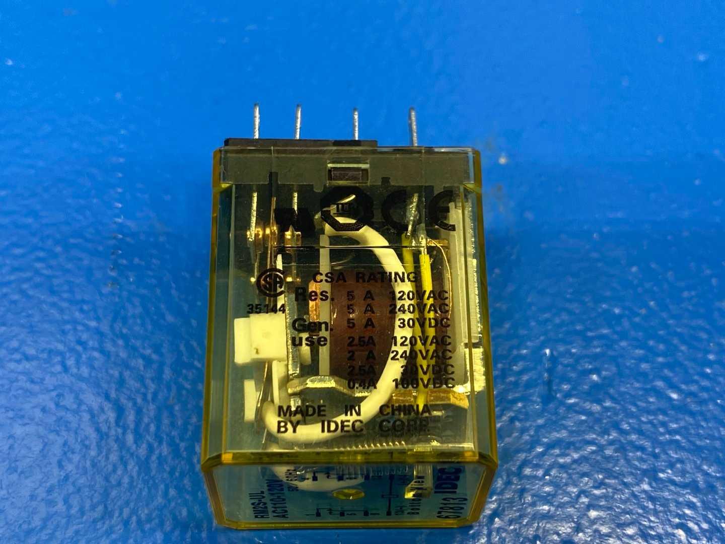 IDEC Idec RM2S-U AC 120V Relay Relays RM2S-UAC General Purpose
