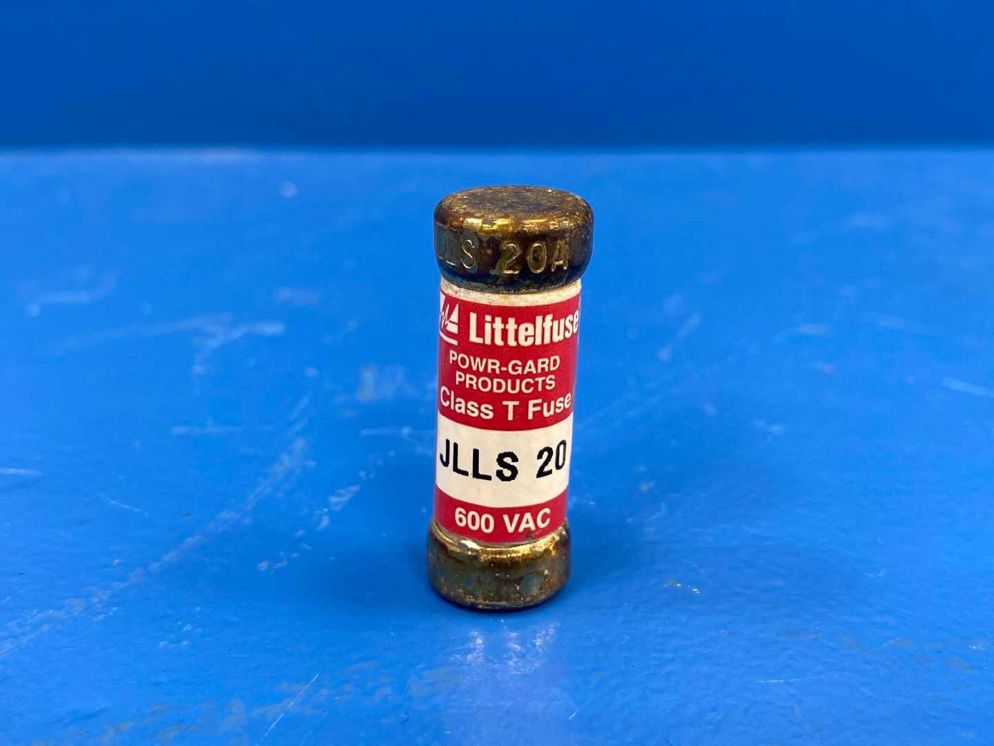 20 Amp Class J Time Delay Fuse 600V Littelfuse POWR-GARD JLLS-20