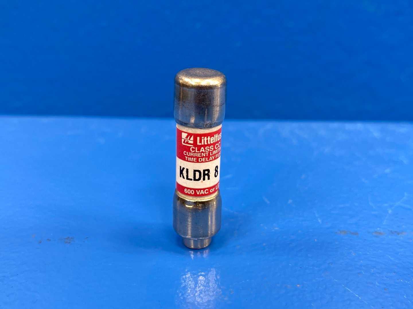 8 Amp Class CC Time Delay Fuse 600V Littelfuse KLDR-8