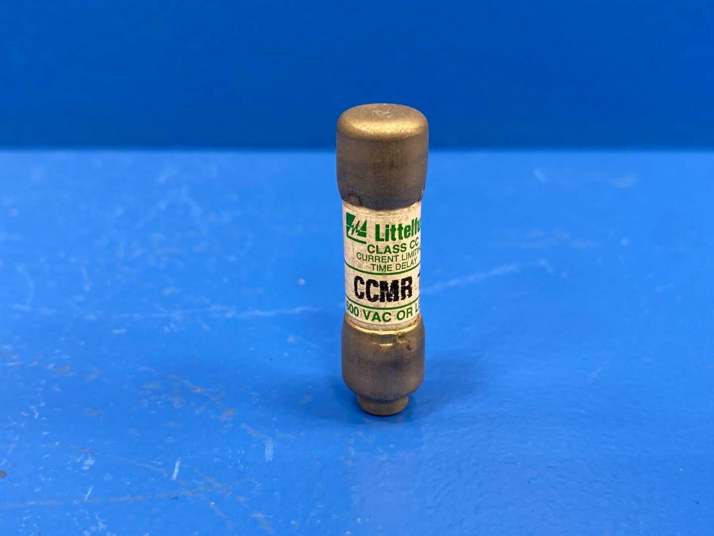 12 Amp Class CC Time Delay Fuse 600V Littelfuse CCMR-12