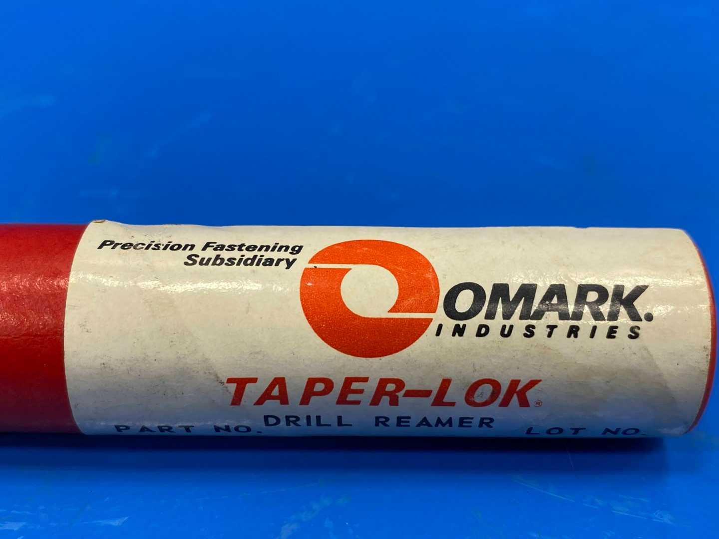 Omark Taper-Lok TLD2040BR4-4 Drill Reamer, HSS Threaded Shank, Aircraft Tooling, NSN 5133-00-113-5159