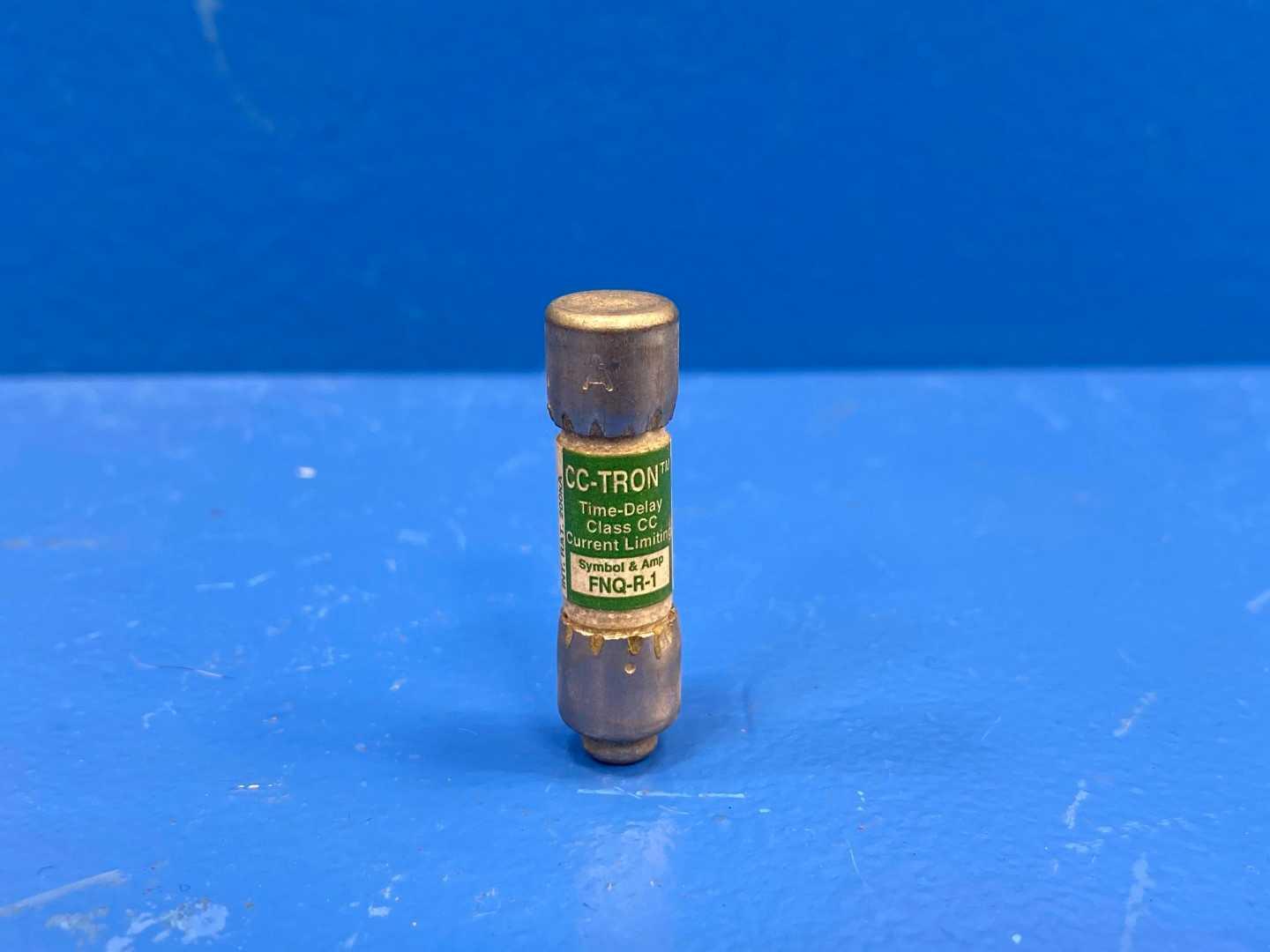 1 Amp Class CC Time Delay Fuse 600V Bussmann CC-Tron FNQ-R-1