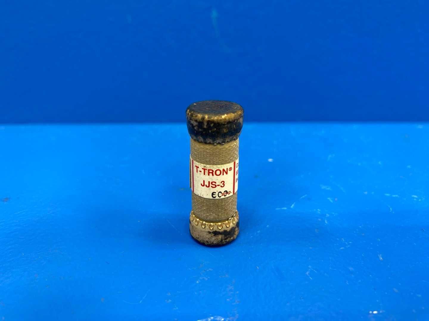 3 Amp Class T Fast-Acting Fuse 600V Bussmann T-Tron JJS-3
