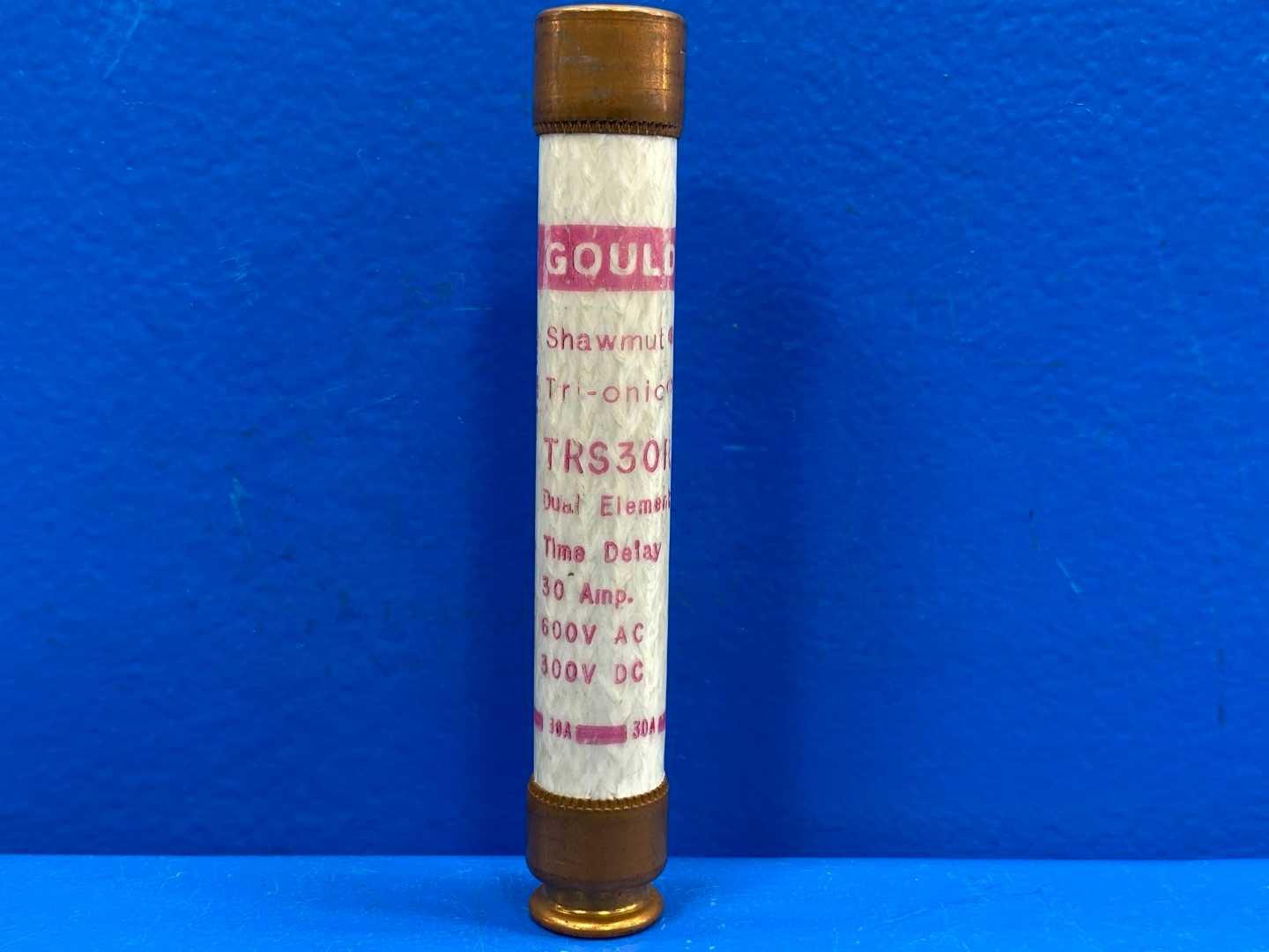 30 Amp Class RK5 Time Delay Fuse 600V Mersen Tri-Onic TRS-30R Gould Shawmut