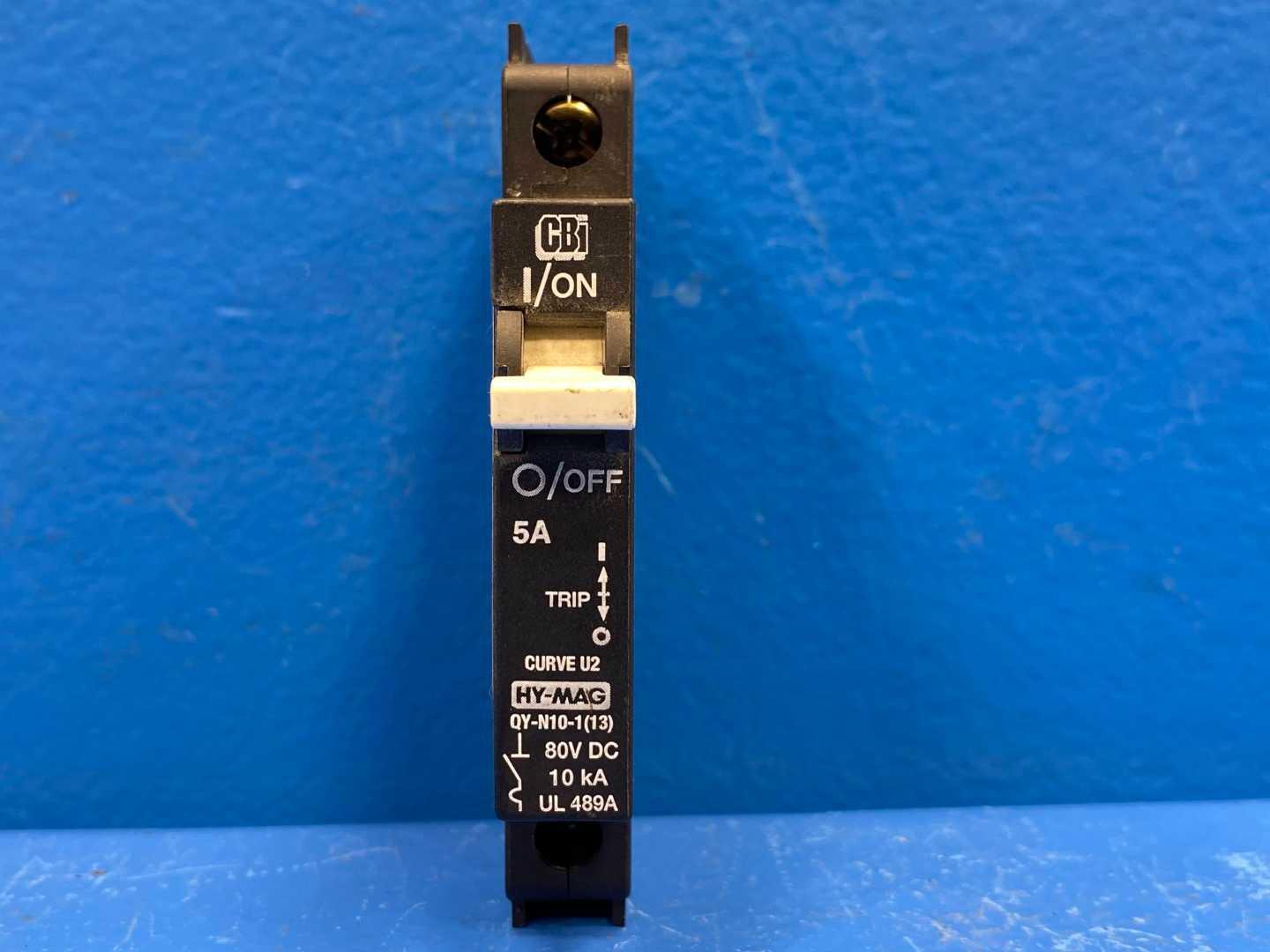 CBI QY-N10-1(13) QY-N10-1(13) 5A 1 Pole Circuit Breaker