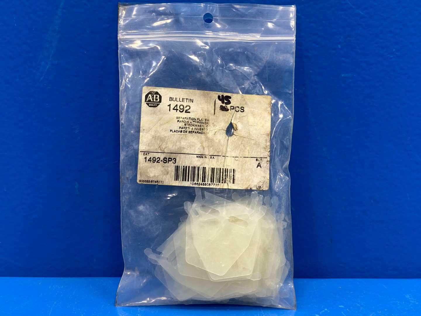 Allen-Bradley 1492-SP3 Allen Bradley Separation Plates (1pack of 45)