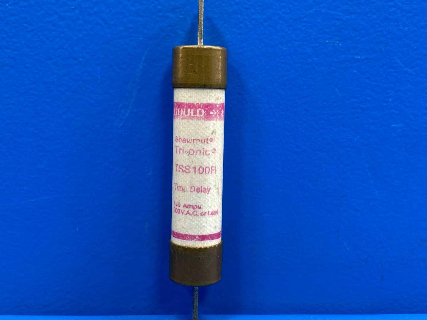 100 Amp Class RK5 Time Delay Fuse 600V Mersen Tri-Onic TRS-100R