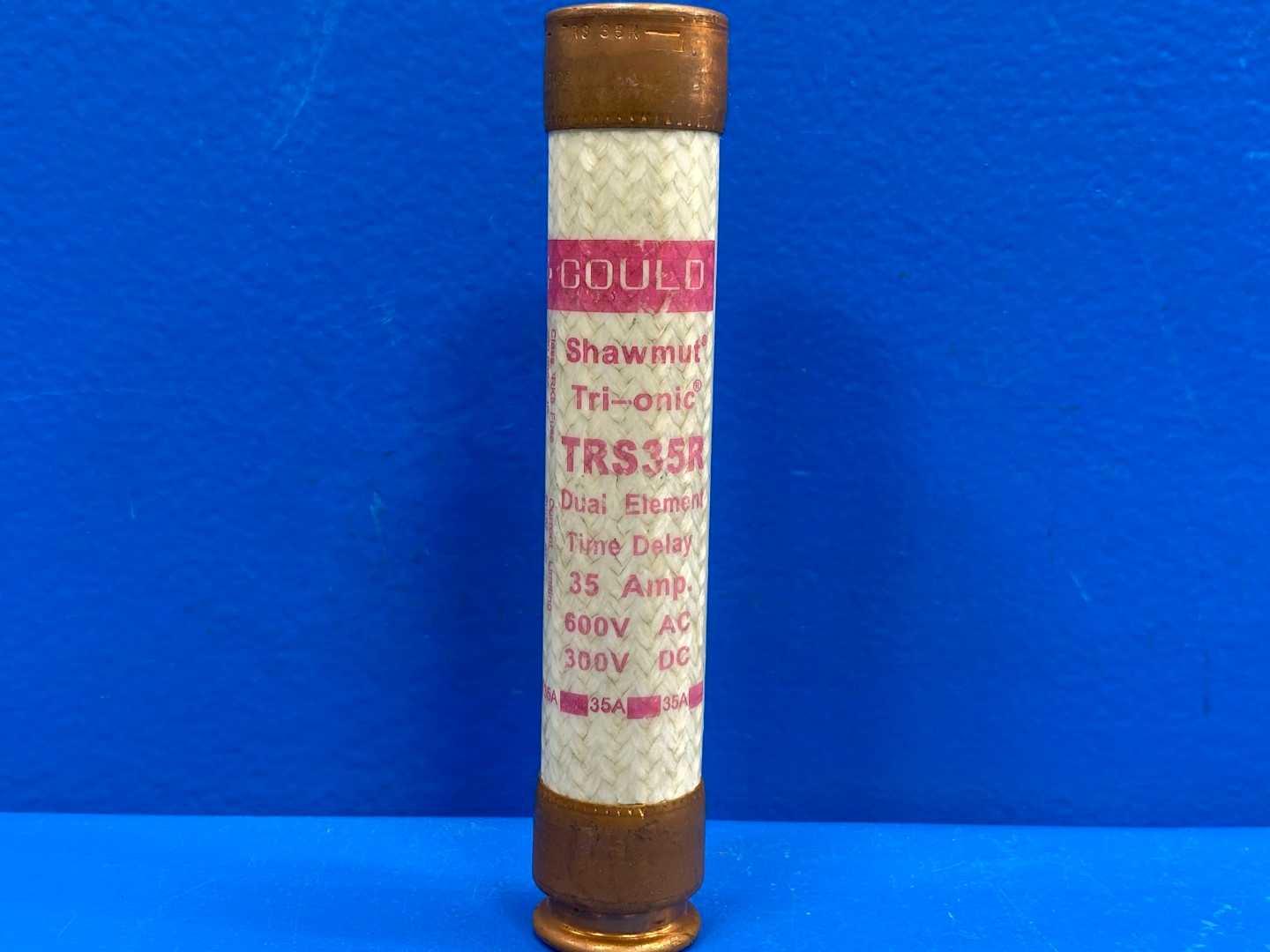 35 Amp Class RK5 Time Delay Fuse 600V Mersen Tri-Onic TRS-35R