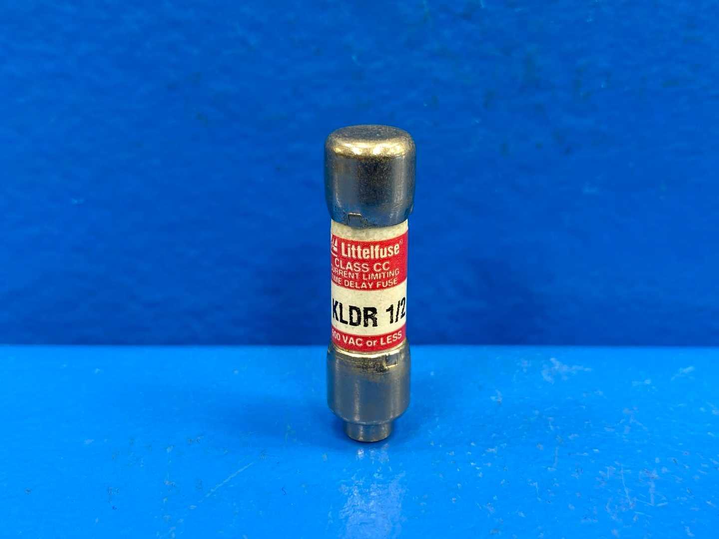 1/2 Amp Class CC Time Delay Fuse 600V Littelfuse KLDR-1/2