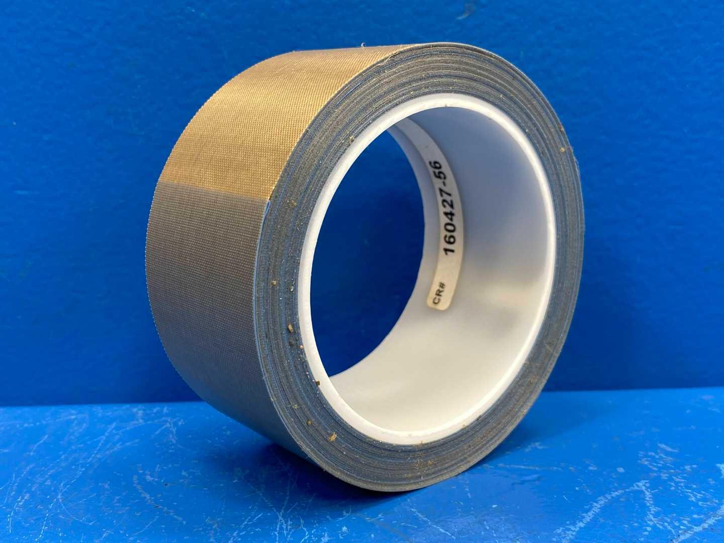 H & M Industries, LLC S-22003AL-1.875X18.000-B Fabric PTFE Brown Tape 1.875"x18Yds