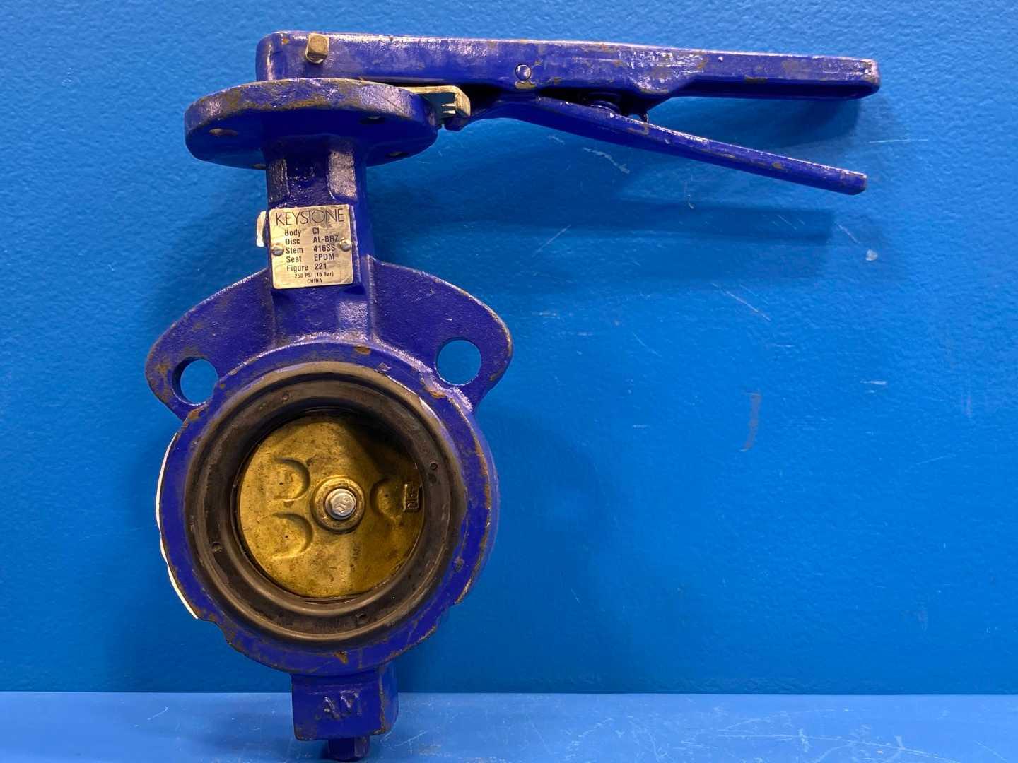 Keystone Series 221 Butterfly Valves 3"