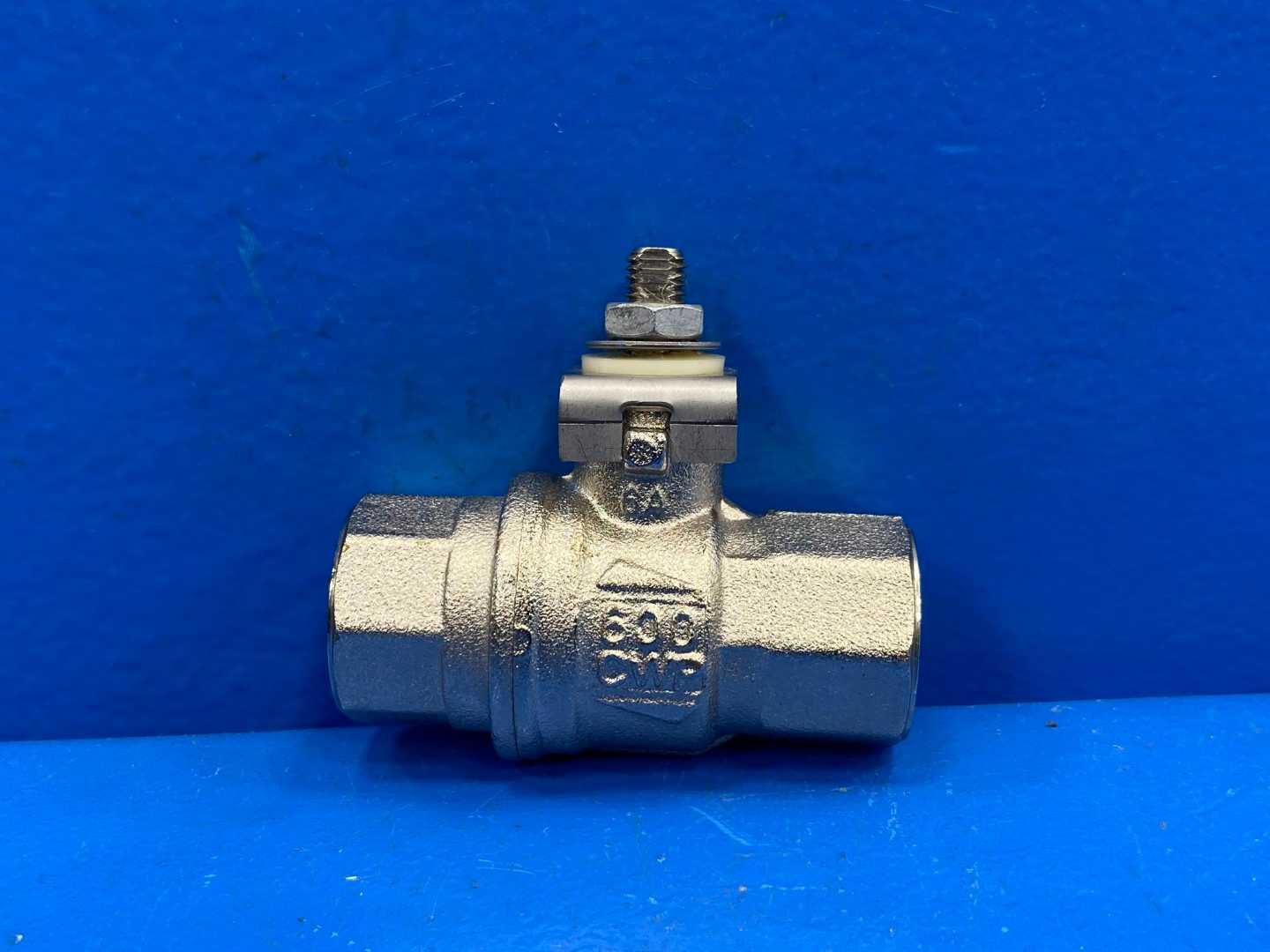 Bradley Horizontal Stay Open Valve 1/2" 600 CWP No Lever 1/2" No