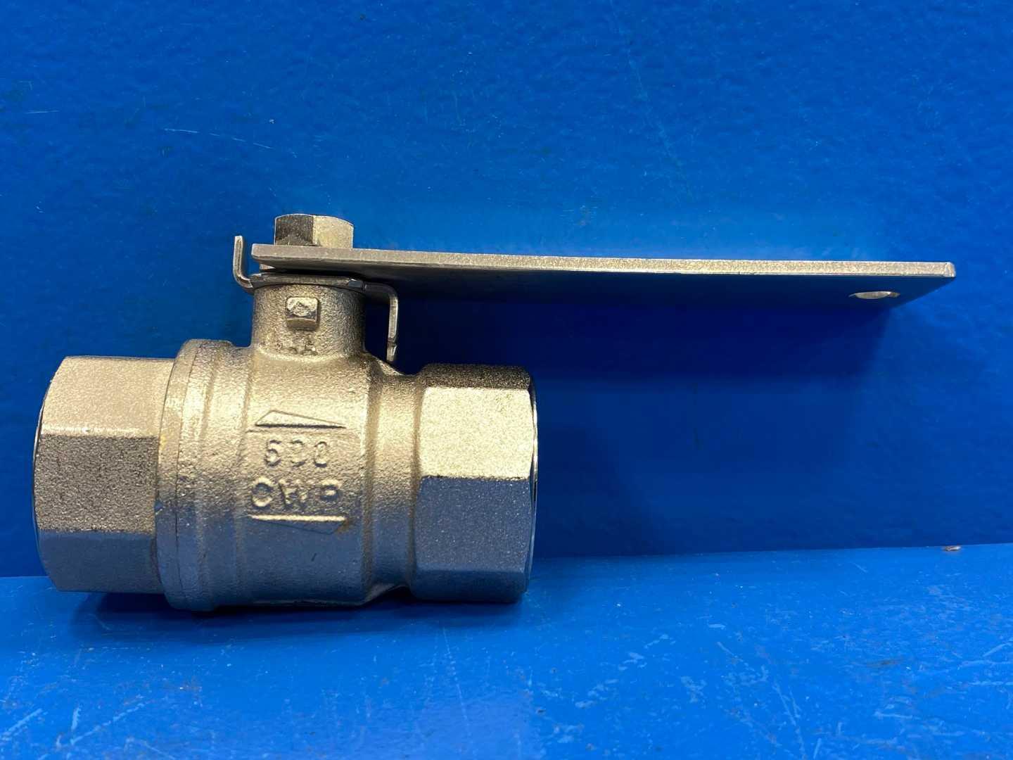 Bradley 1" Horizontal Stay Open 1" Ball Valve Assembly