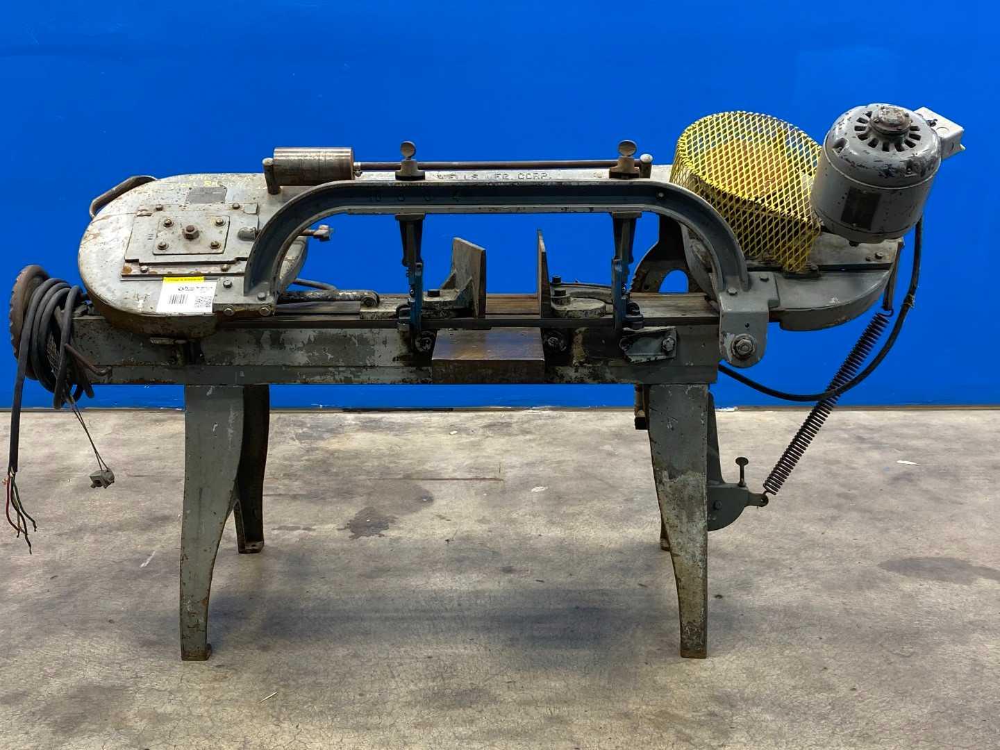 Wells Manufacturing Corporation 8-M-43 Horizontal Metal Band Saw